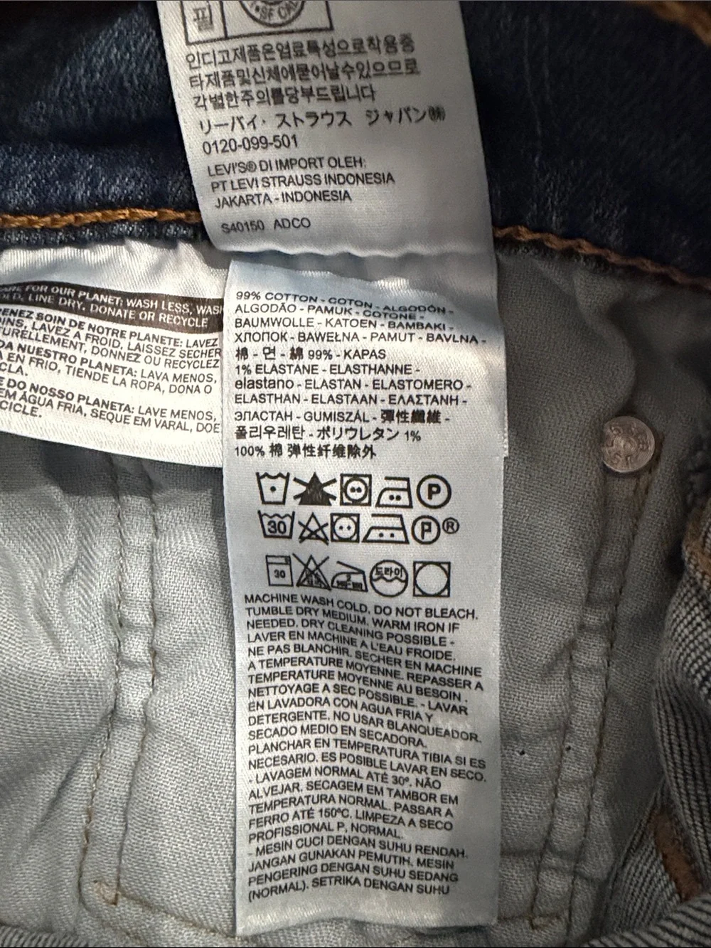Levi’s 511 - Blue Jean - Slim Fit